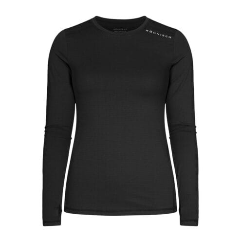 Jacquard Long Sleeve i färgen black