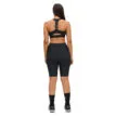 Kay Bike Tights i färgen black/black bakifrån på modell