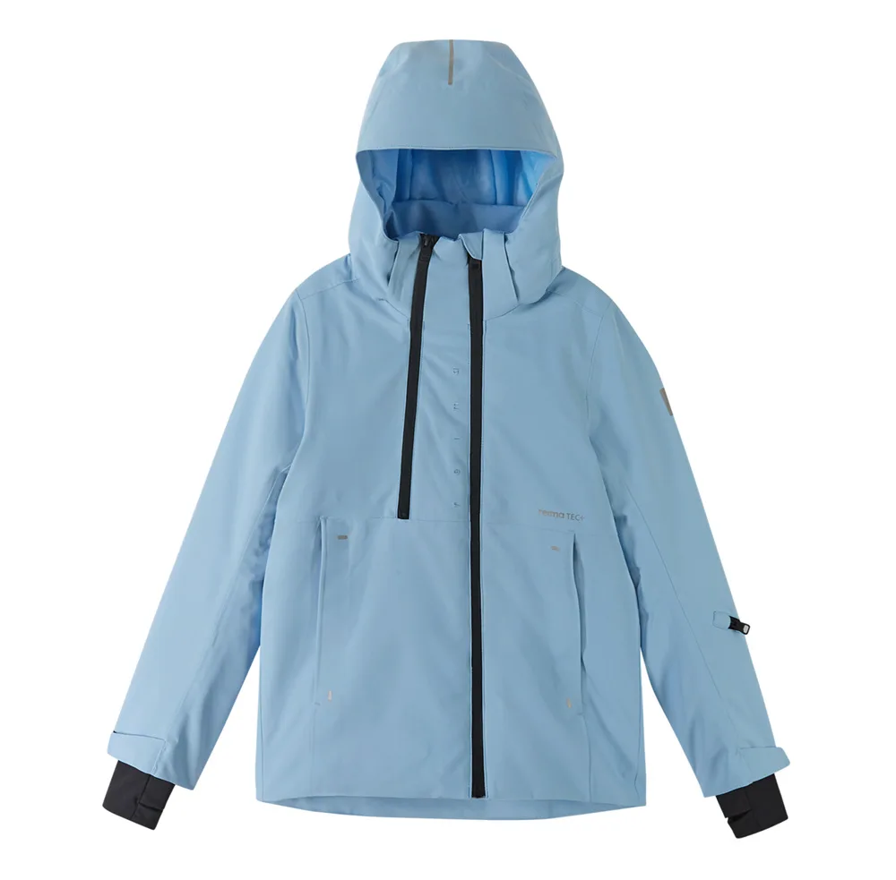Reimatec winter jacket, Perille i färgen frozen blue