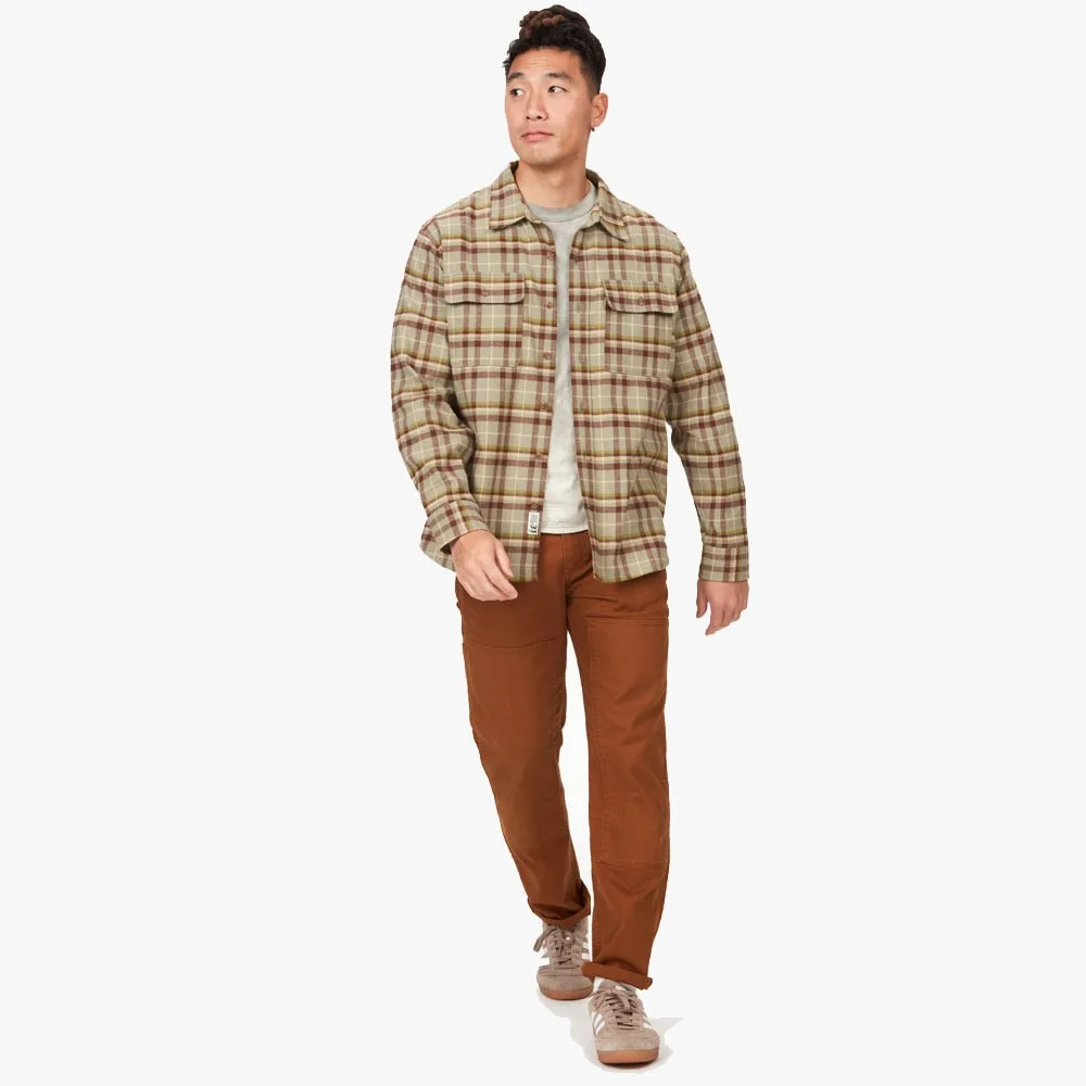 Marmot Doran Midweight Flannel LS med skjortan öppen