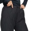 Närbild på midja av Röhnisch Quilted Pants termobyxor (dam)