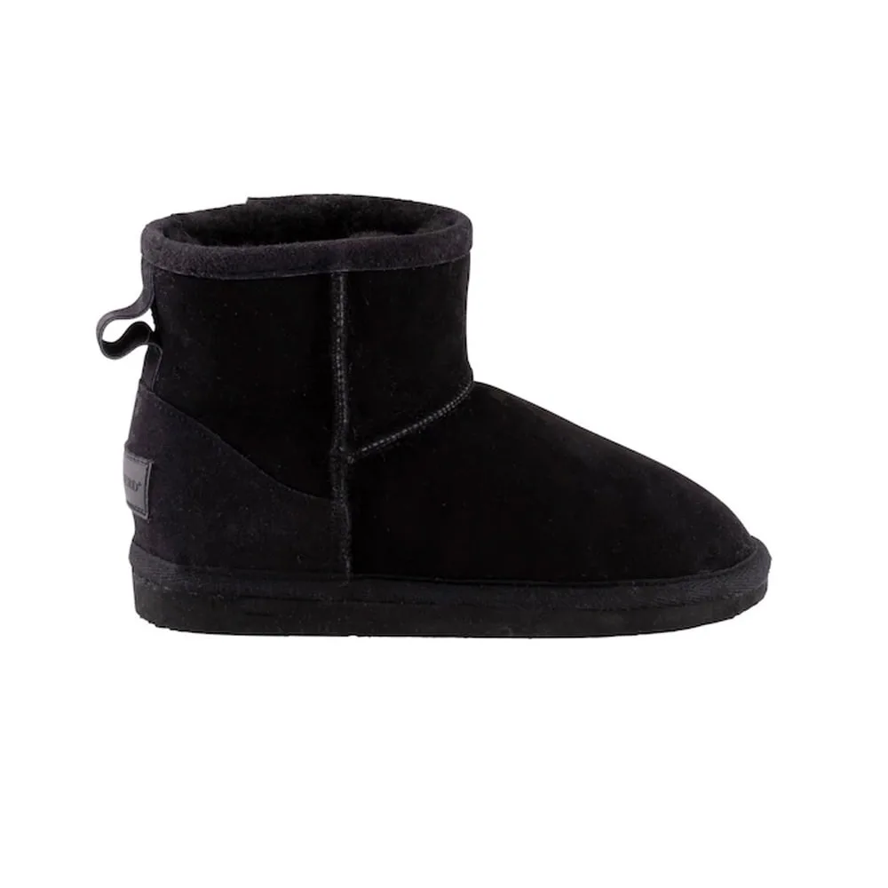 sHEPHERD lAURA sUEDE I SVART i profil