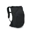 Osprey Metron Roll Top 22L ryggsäck (unisex) i svart snett framifrån