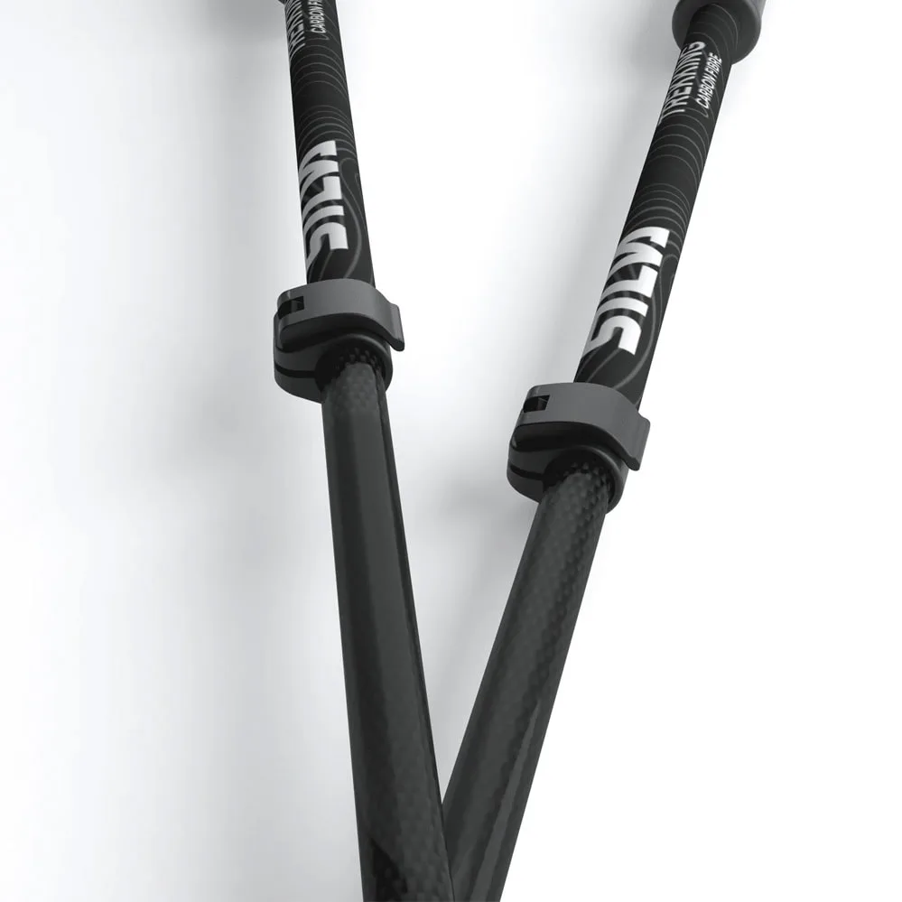Närbild på Silva Trekking Poles i Carbon