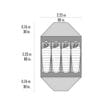 Inre ritning på MSR Elixir 4 Tent