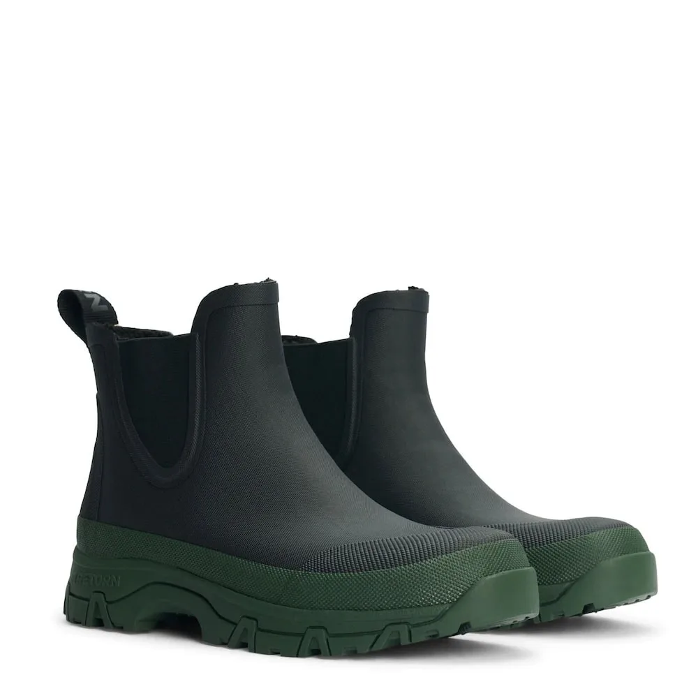 Tretorn GARPA PILE FODRAD GUMMISTÖVEL i färgen jet black