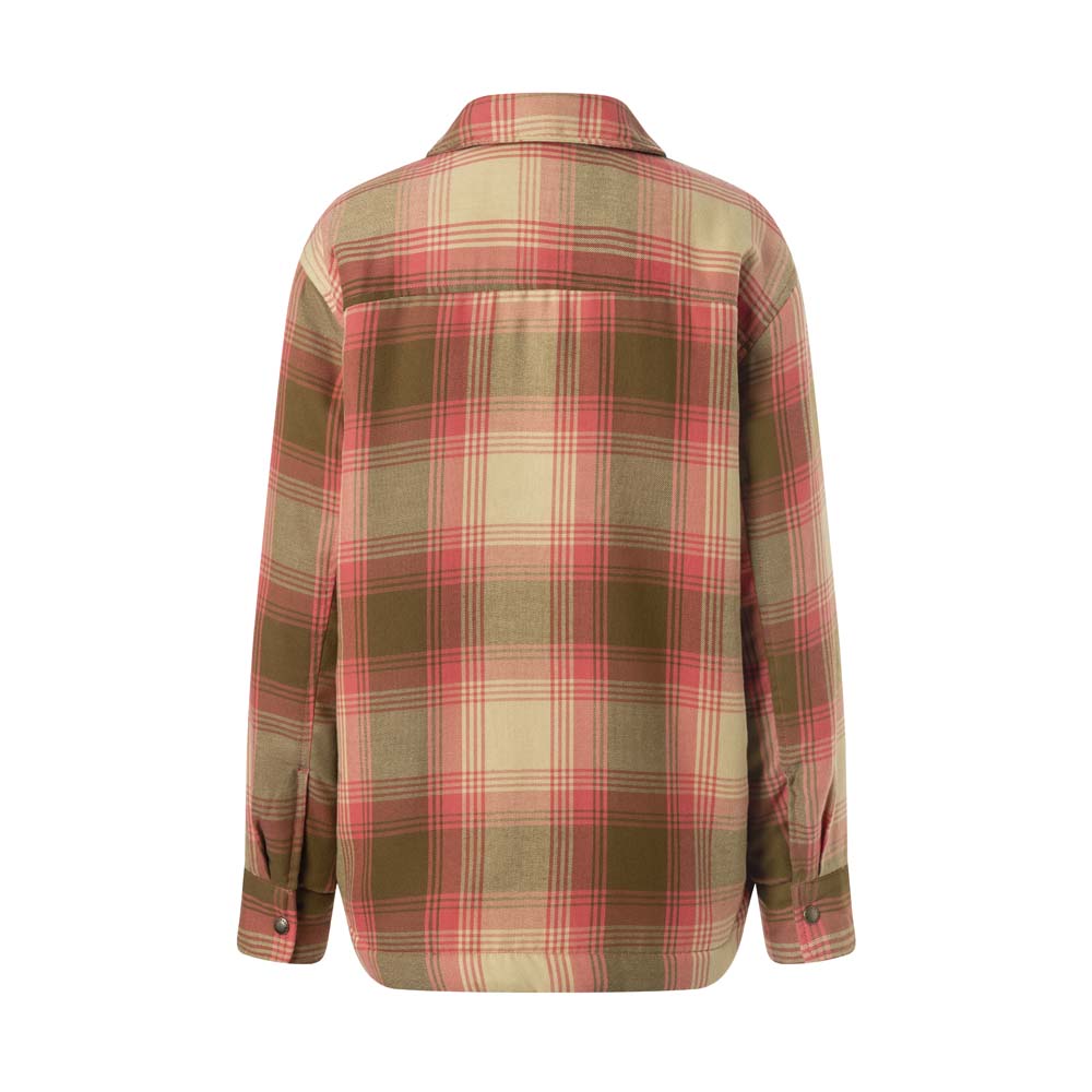 Baksida av Wm's Ridgefield Sherpa Flannel Jacket