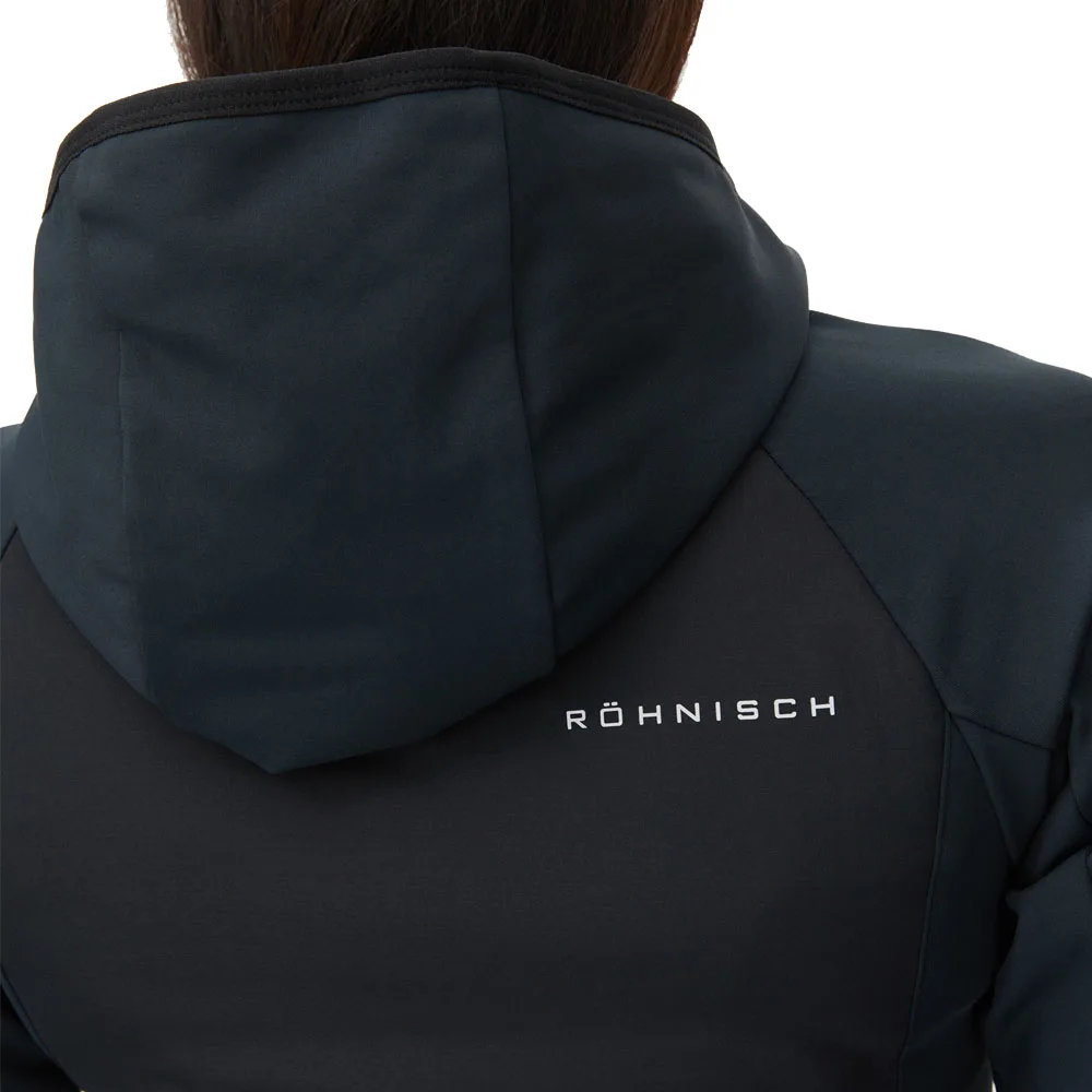 Logga på ryggen av Free Motion Padded Jacket, Black