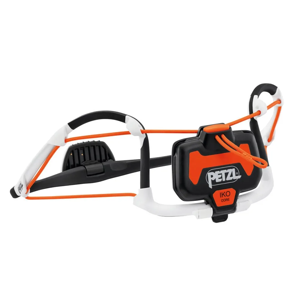 Petzl ICO CORE pannlampa bakifrån