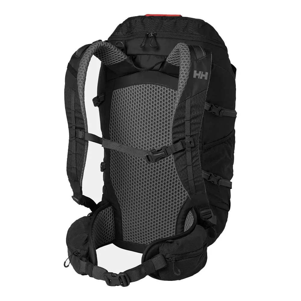 Helly Hansen Transistor Backpack, Recco i svart bakifrån