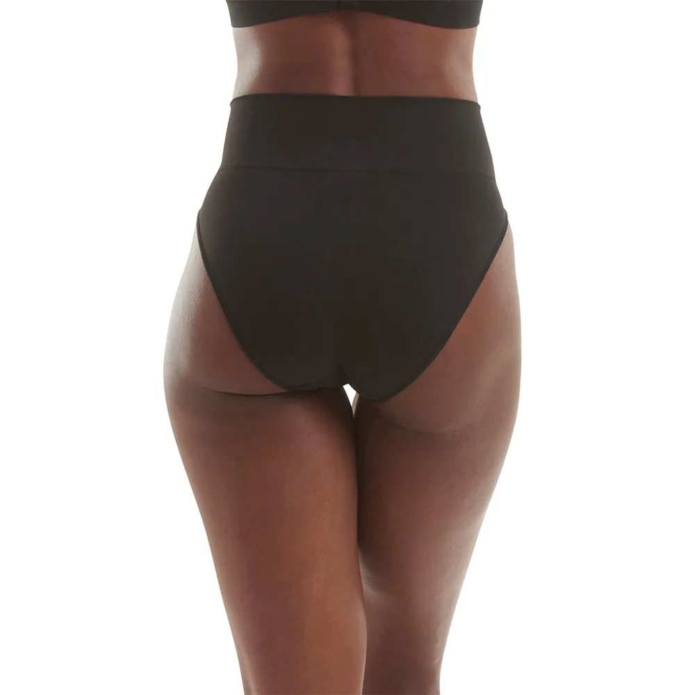 Baksida av Adidas HIGH LEG BRIEF mikrofibertrosa på en modell
