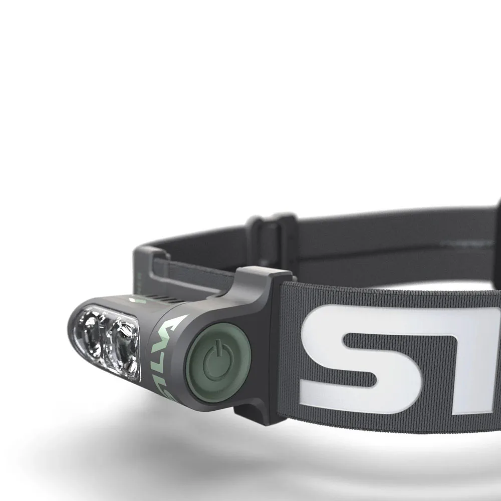 Vy från vänster soda av Silva Trail runner Free 2 Hybrid pannlampa