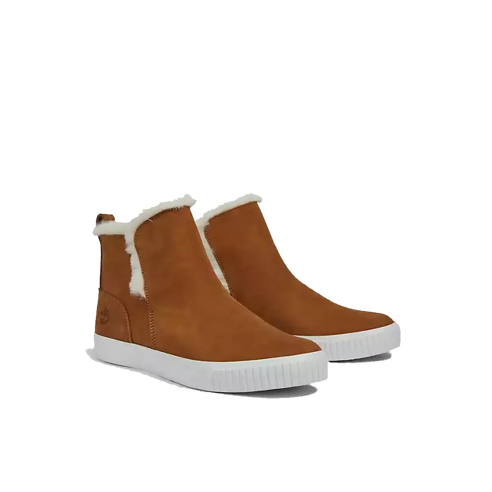 Ett par Timberland Skyla Bay Warm Line Pull-On vintersko (dam)