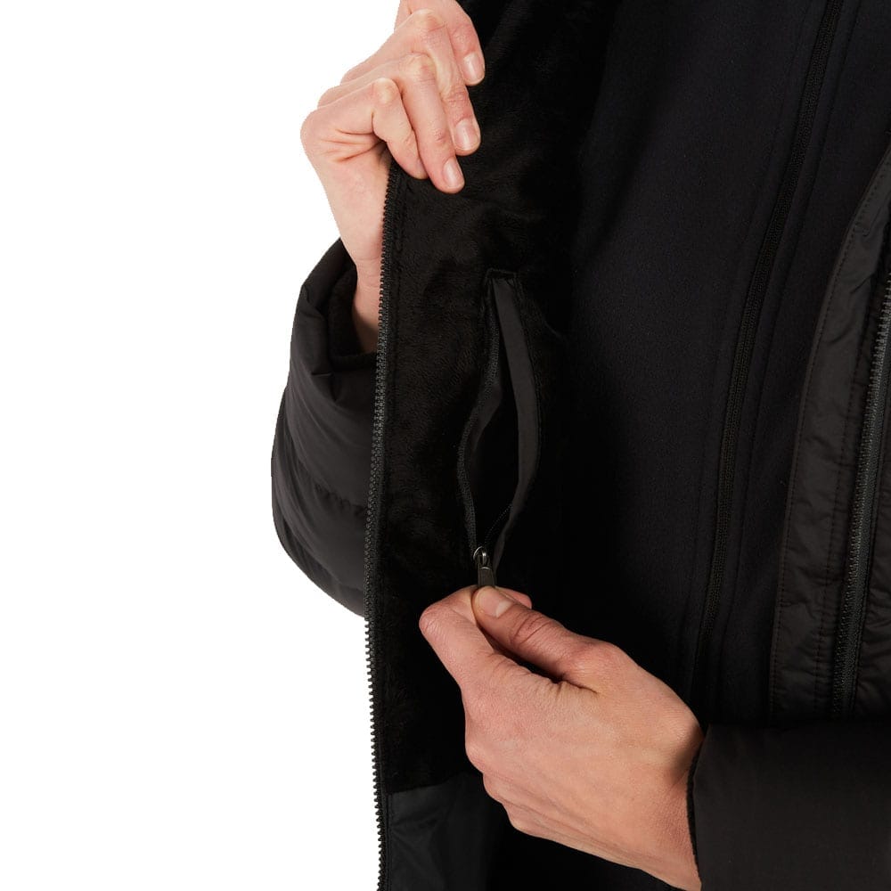 Insida dragkedja på Marmot Montreal Coat (dam)