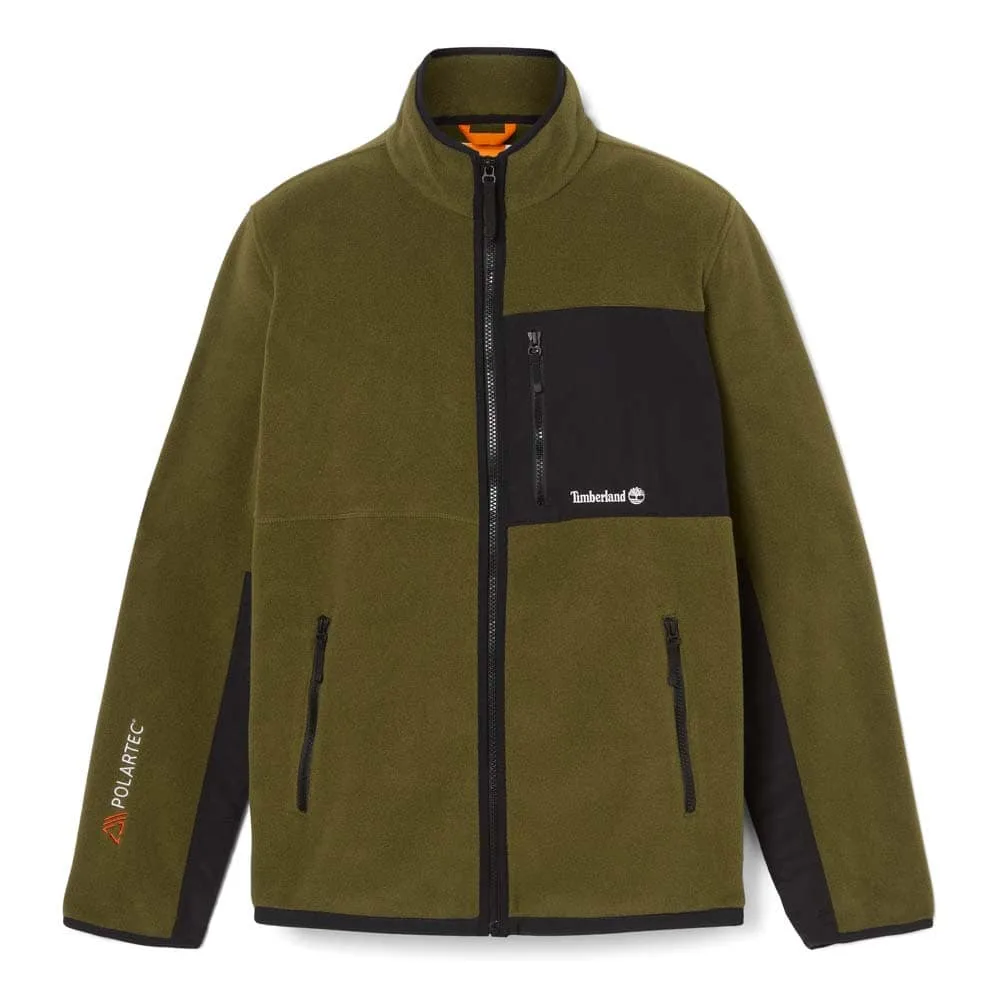 Timberland Outdoor archive fleecejacka (herr) i färgen olive