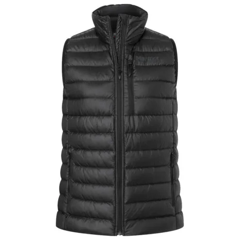 Marmot Highlander Vest dunväst (dam) som ett bra mellanlager visas framifrån