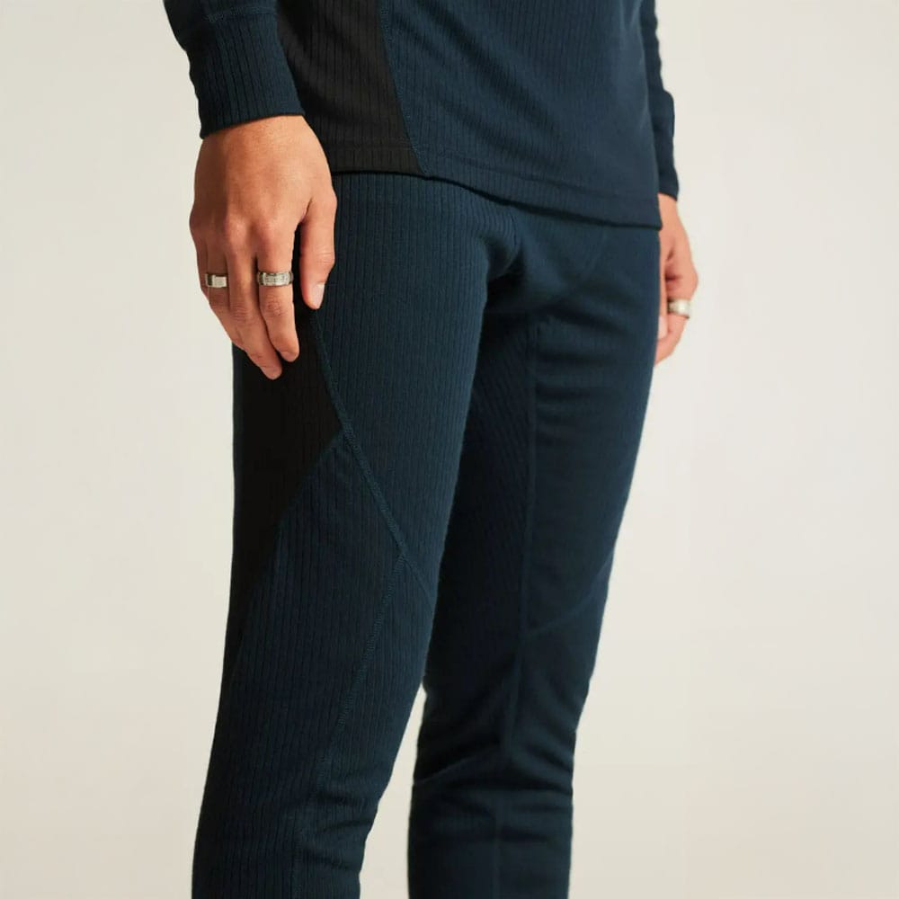 närbild på material av Craft Core Dry Baselayer Set tröja och byxor (herr)