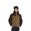 Timberland Archive Puffer jacka (Herr) på en modell i färgen dark olive/black