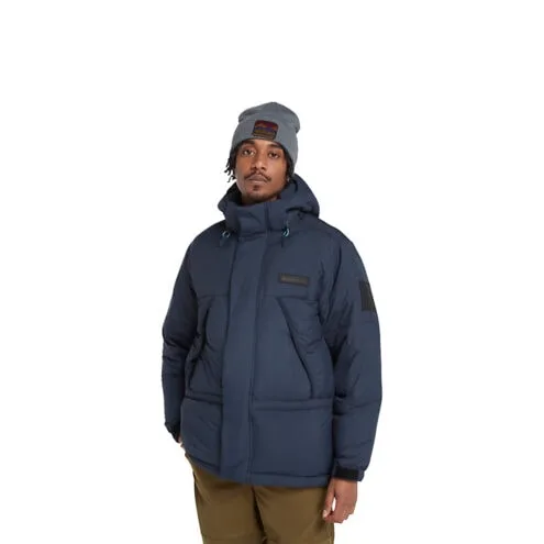 Timberland Down Puffer Parka vinterjacka (Herr) i färgen navy på en modell