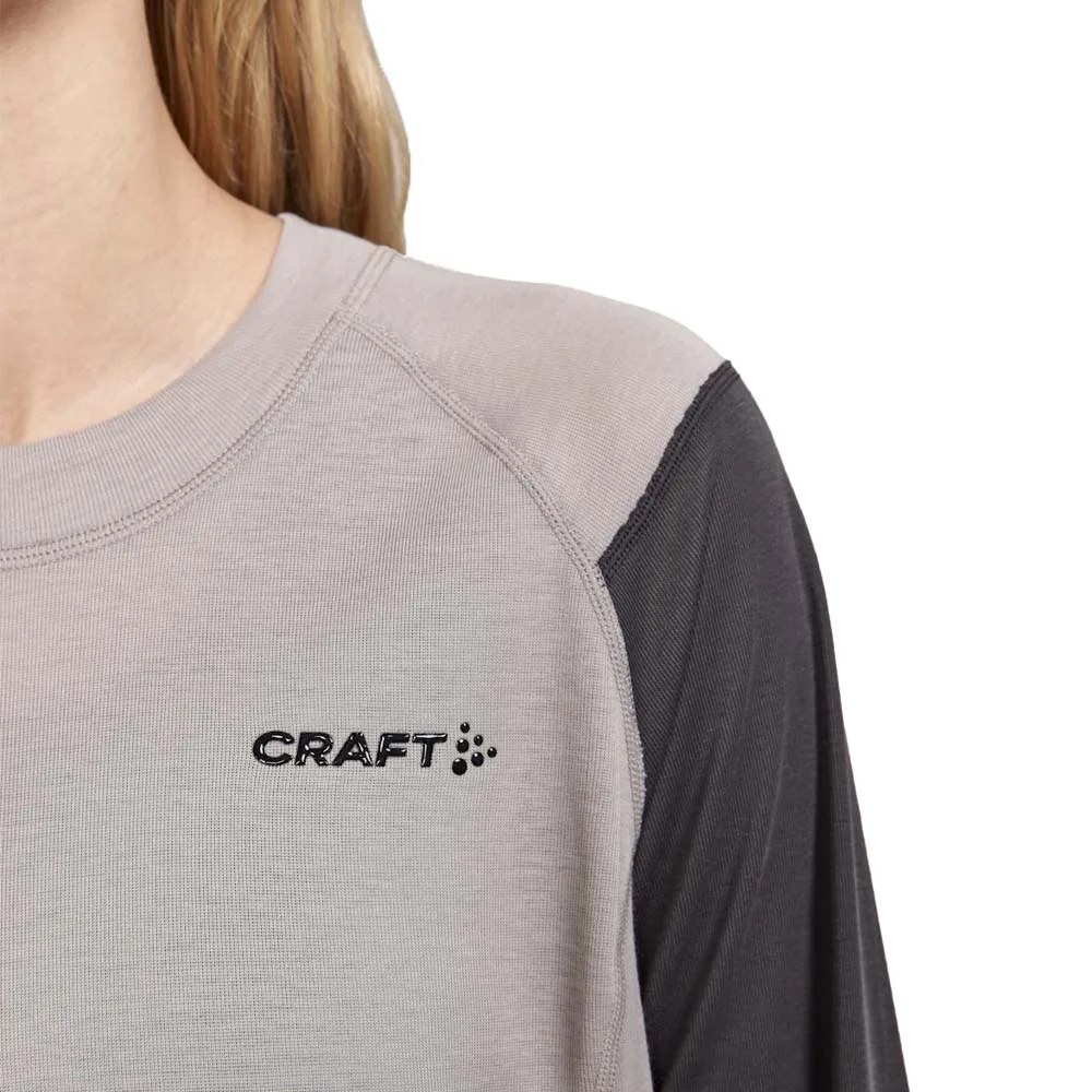 Logga på bröst av Otroligt varm Craft Core Warm Baselayer Set långkalsonger med tröja (dam)