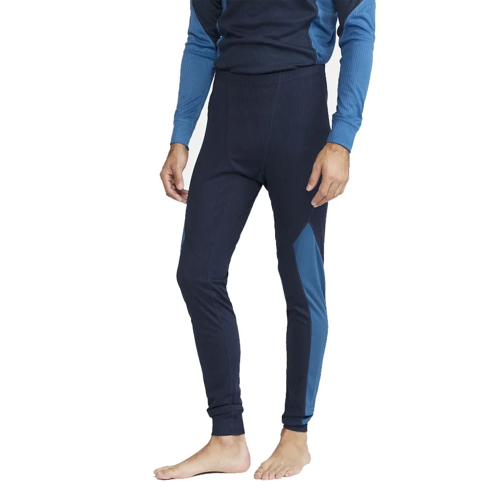Framsida byxor av Varm och skön Craft Core Dry Baselayer Set tröja och byxor (herr)