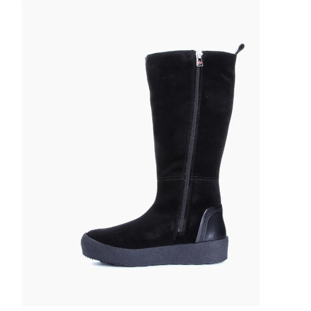 Insida profil av snygga Canada Snow Quebec Grip High curlingkänga (dam)