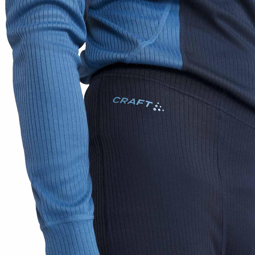 Logga på byxor av Varm och skön Craft Core Dry Baselayer Set tröja och byxor (herr)