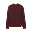 Timberland Phillips Brook lambswool cablecrew sweatshirt (herr) i en röd färg