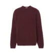 Timberland Phillips Brook lambswool cablecrew sweatshirt (herr) i en röd färg