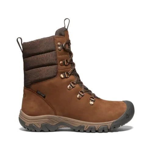 Keen Greta Waterproof Boot vinterkänga (dam) i profil i färgen bison/java