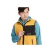 En modell som använder praktisk Timberland Outdoor Archive Vest fleeceväst (herr)