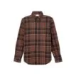 en skön och snygg Timberland Heavy flannel check skjorta (herr) i färgen black