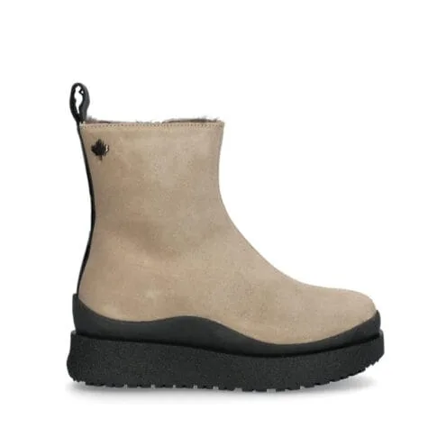 Canada Snow Mount Meer curlingkänga (dam) i färgen beige