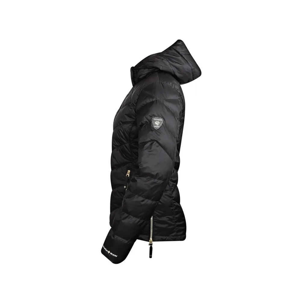 Canada Snow Sheila Black Jacket från sidan