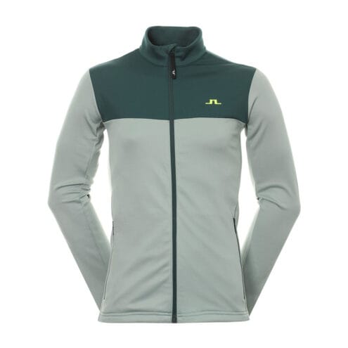 Framsida av J.Lindeberg Banks Mid Layer träningströja (herr)