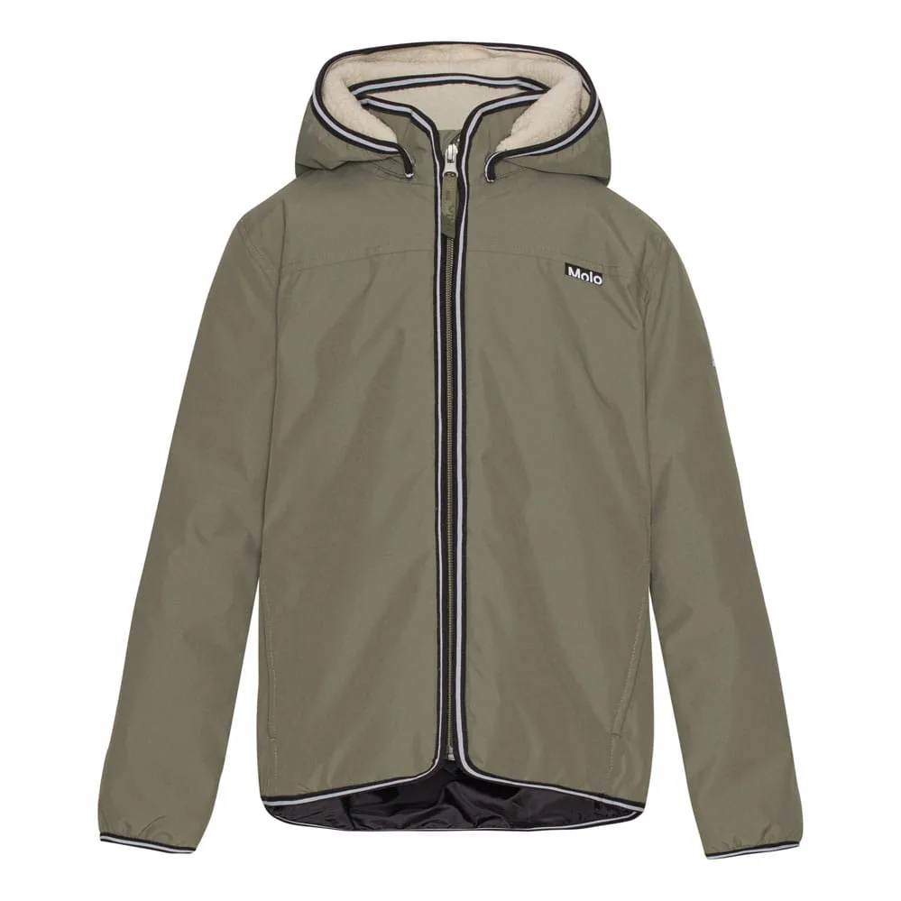 Molo Winner jacka (barn/junior) i färgen dusty green