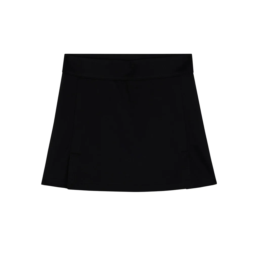 J.Lindeberg Amelie Mid Skirt golfkjol (dam) i färgen black