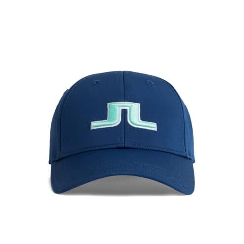 J.Lindeberg Anga Cap keps (dam) i ett luftigt och bekvämt material - ger bra skydd mot solen i färgen navy