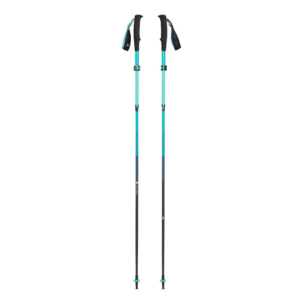 Ett par Black Diamond Distance FLZ Poles stavar för löpning och trekking (dam)