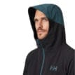 Luvan uppe på En vind och vattenavisande Helly Hansen Blaze Hooded Softshell Jacket skaljacka (herr)