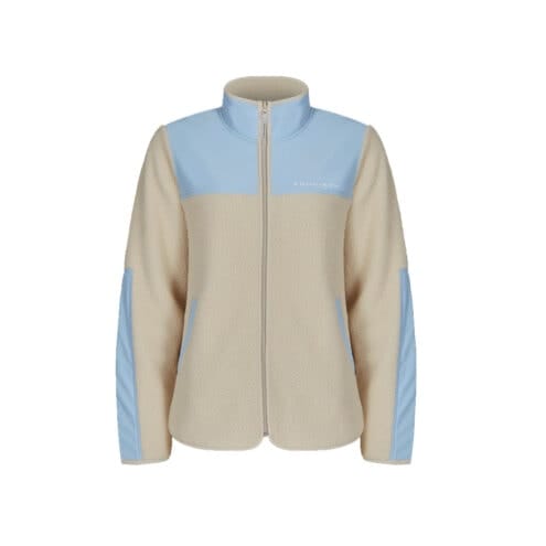 en Vindskyddande och snygg Röhnisch Phoebe Blocked Pile Jacket (dam)