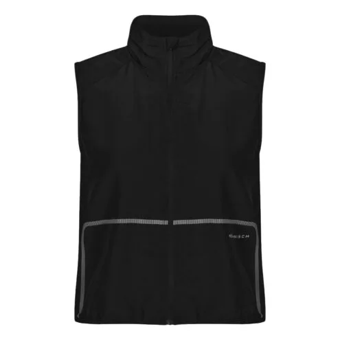 En praktisk och ventilerande Röhnisch Lightweight Running Vest (dam) i färgen black
