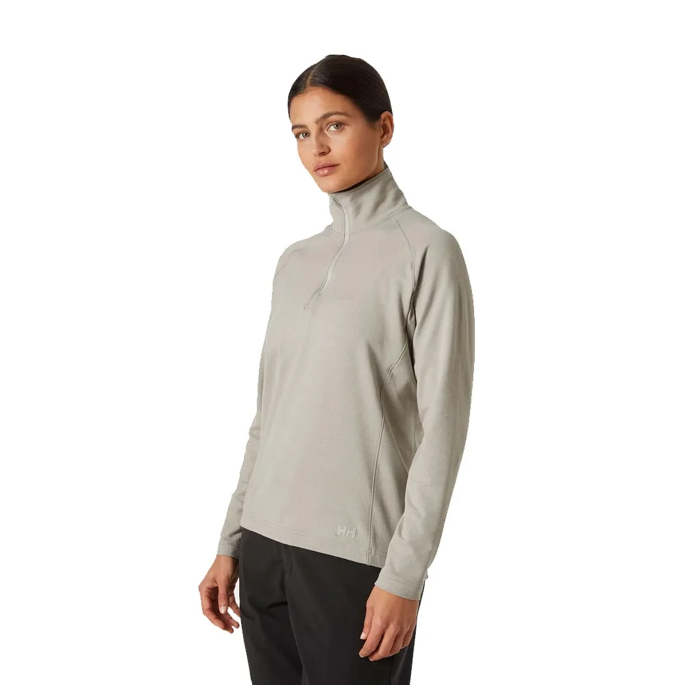 otroligt mjuk och funktionell Helly Hansen Verglas Half-Zip Midlayer (dam) på en modell