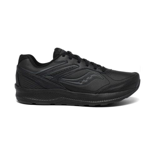 Utsida profil av Saucony Echelon Walker 3 (herr) i svart