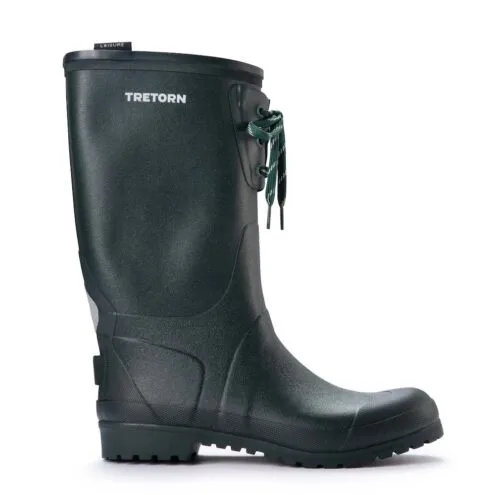 Ett par praktiska och sköna Tretorn Strong S Gummistövlar (unisex) i profil