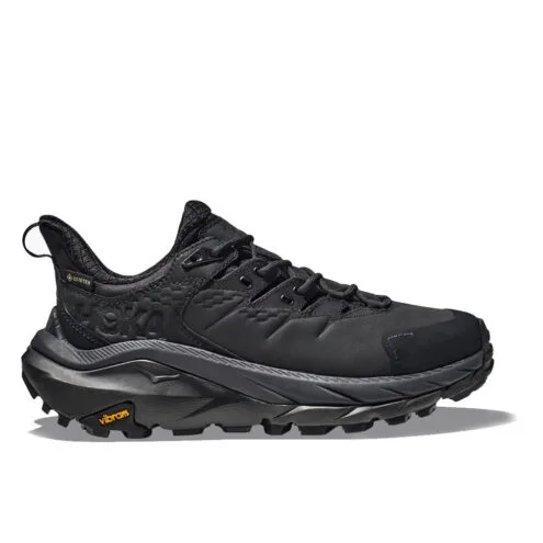 Utsida profil av HOKA ONE ONE Kaha 2 Low Gtx (herr) Vandringsko med optimal greppsula