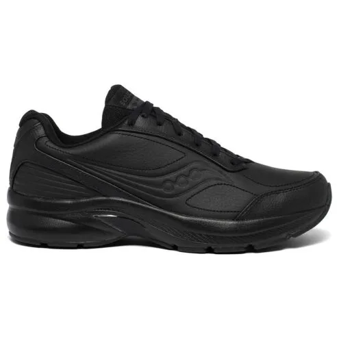 Ett par stilrena och bekväma Saucony Omni Walker 3 (herr) - och wide i färgen svart