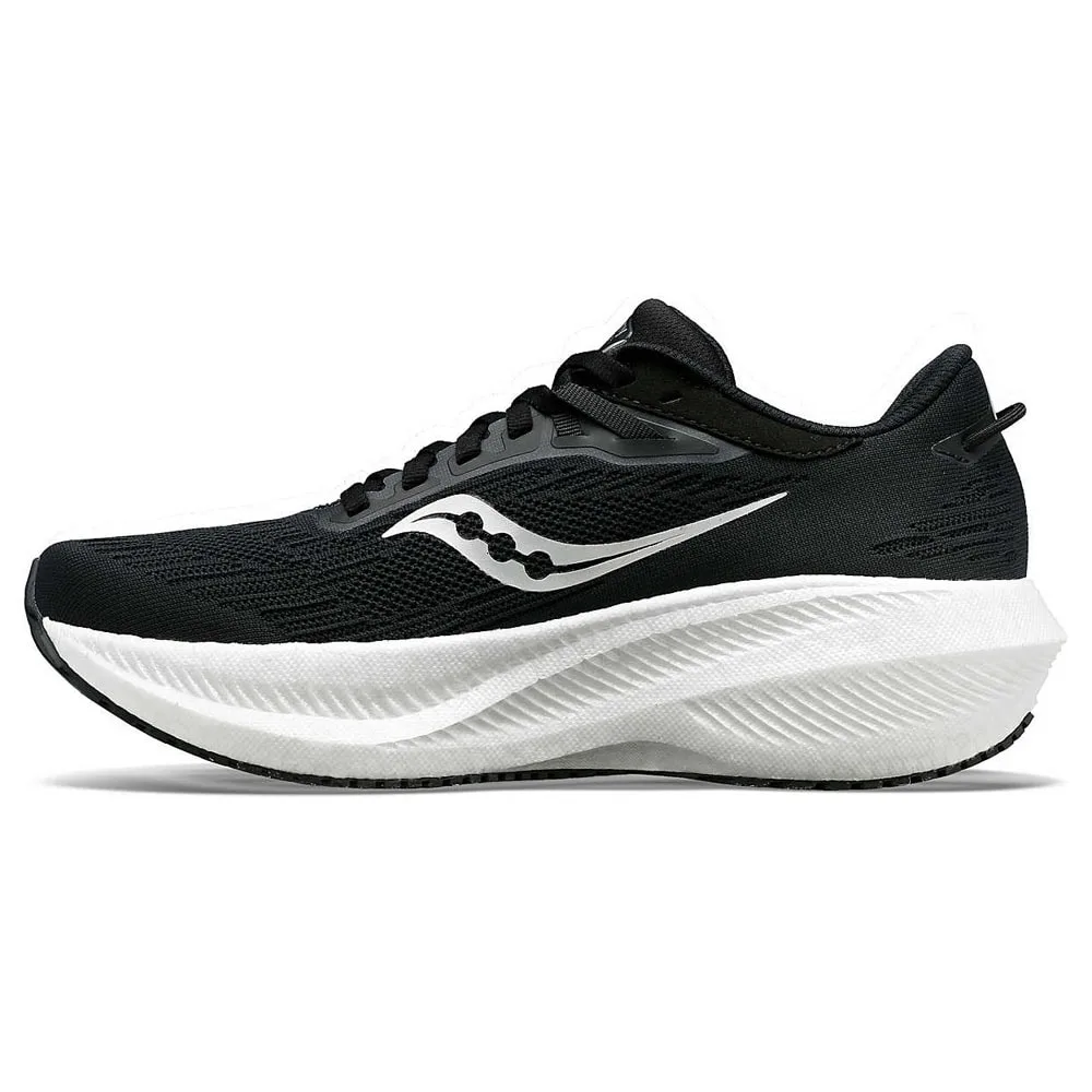 Insida profil av En stötdämpande och snygg Saucony Triumph 21 (dam)