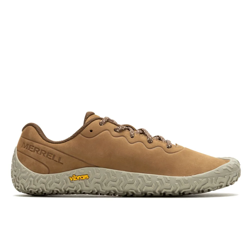 Profil av Merrell Vapor Glove 6 LTR trailskor (dam) i en klassisk färg med hållbarhet i åtanke