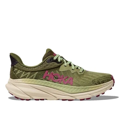 En HOKA ONE ONE Challanger 7 terränglöparskor (dam) med bra grepp och snygg design